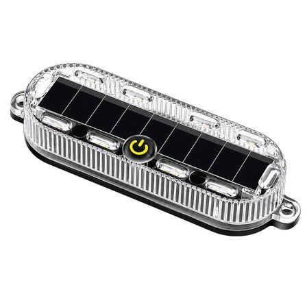 Powermaster PM-25928 Güneş Enerjili Çok Renkli LED Flaşörlü İkaz Lambası Su Geçirmez