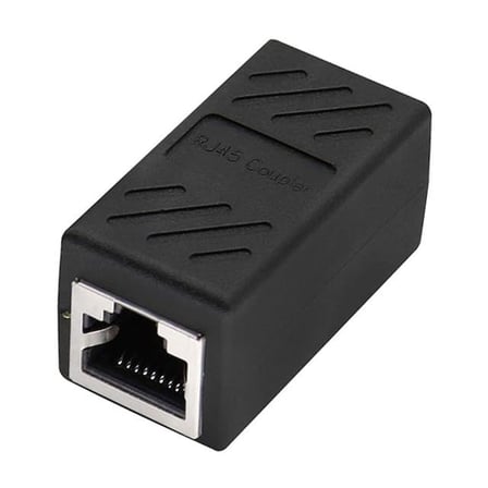 PowerMaster PM-24809 RJ45 to RJ45 Kaplin-Coupler Dişi Metal 8P-8C Ara Aparat (Tekli) (5 Adet)