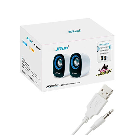 Magicvoice MV-24835 2X3 Watt 1+1 USB Mini Hoparlör