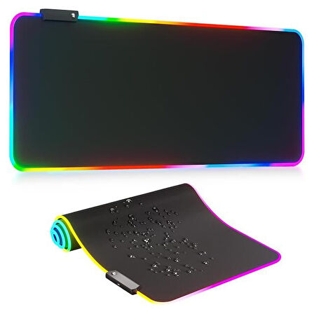 Powermaster PM-25114 XL RGB Gaming Mouse Pad 14 Modlu