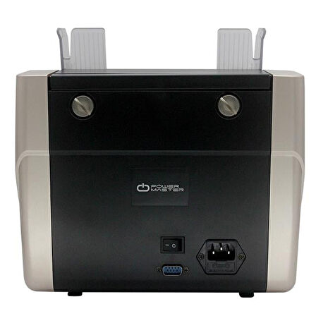 Powermaster PM-25067 TRY-EUR-USD Sesli Karışık Ve Adet Para Sayma Makinesi 80W 60Db AC100-240V