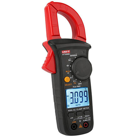 Ayt Powermaster UT-200B Dijital Pensampermetre Ac Akım Ölçer Sesli Ölçüm Yüksek Voltaj Uyarısı