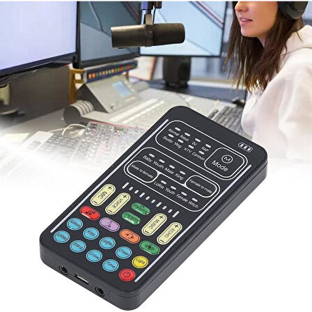 Powermaster PM-26645 Taşınabilir Konuşurken Ses Değiştirici Cihaz Ses Efekti Mikrofon