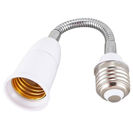 Powermaster PM-26714 Esnek E27 Lamba Tutucu Duy Lamba Ampul Uzatıcı 29.5 Cm