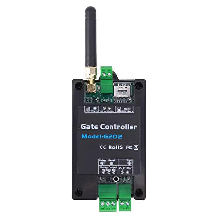 Ayt Powermaster G202 3G-4G GSM Kapı Kepenk Kontrol Cihazı Rölesi Uzaktan Telefon-Sms Alarm Arama Mesaj Atma Cihazı