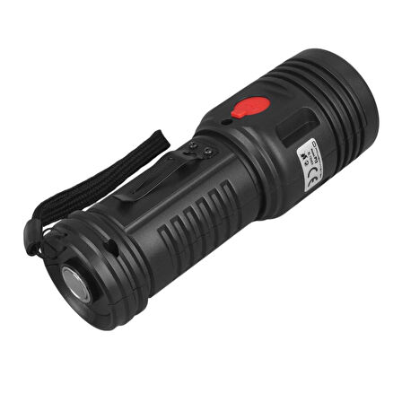 Ayt Powermaster Pm-26722 Plastik 4+2 Modlu Şarjlı 12 Ledli El Feneri Kamp Lambası Işıldak