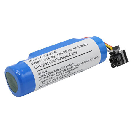 Ayt Powermaster PM-24803 3.6 Volt 2600 Mah Soketli Beko Yazar Kasa Pos Pili VPS906R