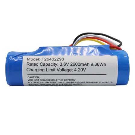 Ayt Powermaster PM-24803 3.6 Volt 2600 Mah Soketli Beko Yazar Kasa Pos Pili VPS906R