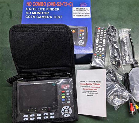 Magbox MG-258S/T 4.3" İnç Full HD LCD Ekranlı Görüntülü Uydu Yön Bulucu (Uzaktan Kumandalı)