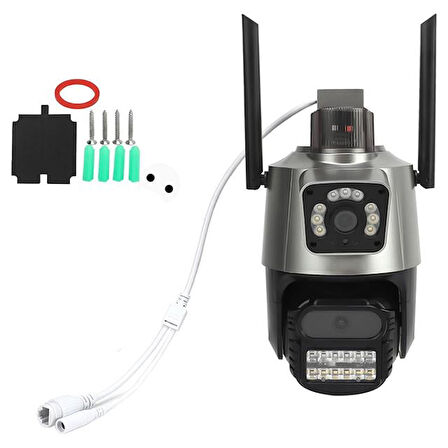 Powermaster PM-26197 1080P Wifi/POE Kamera 6MP İcsee Destekli
