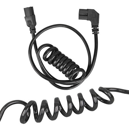 Ayt PowerMaster PM-25754 IEC-C14 Spiral Çay Toplama Makinesi Elektirik Güç Power Kablosu SAA132240EA - ST3W Kablo
