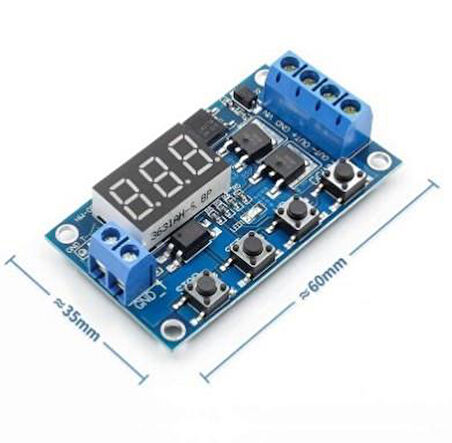 Ayt Zamanlayıcı Dual Modul Timer Modul Devre Kart
