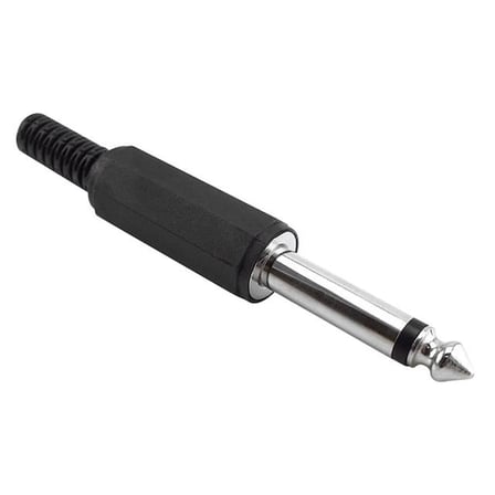 PowerMaster 6,3 Mm Mono Plastik Gitar Jack (5 Adet)