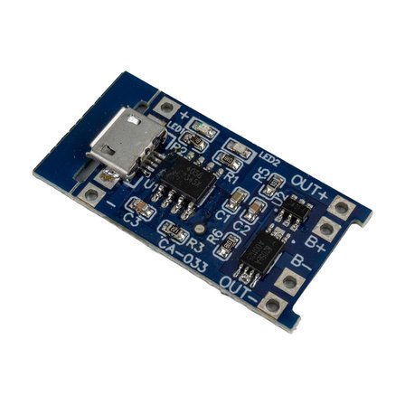 Ayt Weko CA-033-MK 1S 5A Micro Usb BMS Devresi 18650 Lityum Batarya Şarj Modülü