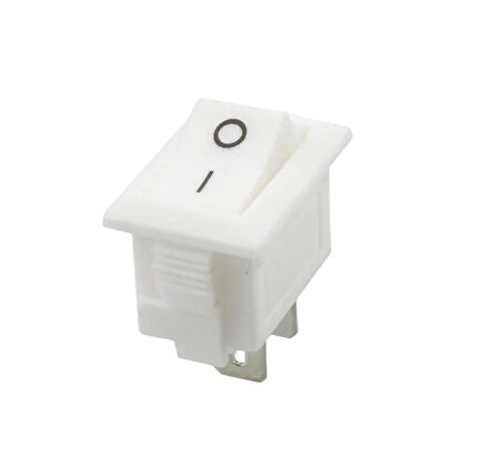 Ayt IC-120B Mini Işıksız On Off 2 Pin Anahtar Beyaz Aç Kapa Buton Düğme 2.5x1.7 Mm