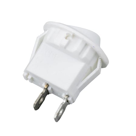 IC-133A Yuvarlak Işıksız On-Off Anahtar 2P (5 Adet)