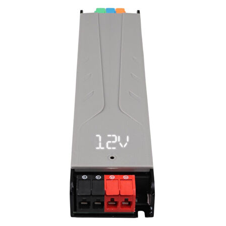 Ayt Powermaster PM-26840 12 Volt 15 Amper 180 Watt Slim Metal Kasa Adaptör Voltaj Göstergeli 218X51x27mm