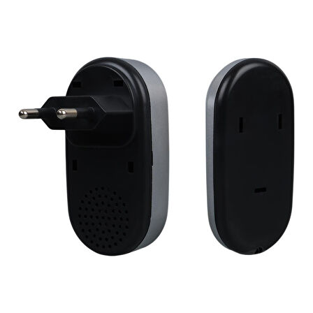 Ayt Powermaster PM-27141 Kablosuz Akıllı Kapı Zili Priz Tipi 38 Farklı Melodi 3 Ses Seviyeli