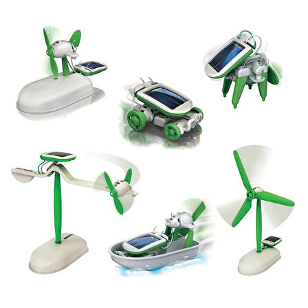 Powermaster PM-27138 5-14 Yaş Arası Solar Robot Eğitim - Deney Kiti