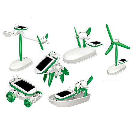 Powermaster PM-27138 5-14 Yaş Arası Solar Robot Eğitim - Deney Kiti