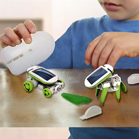 Powermaster PM-27138 5-14 Yaş Arası Solar Robot Eğitim - Deney Kiti