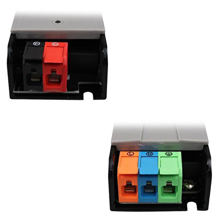 Powermaster PM-26843 12/24/36/48 Volt 4 Amper 100 Watt Metal Kasa Kademeli Adaptör Voltaj Göstergeli 148X43x27mm