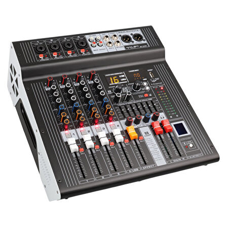 Magicvoice 4 Kanal 2X350 Watt Usb/Sd/Bluetooth Power Mixer