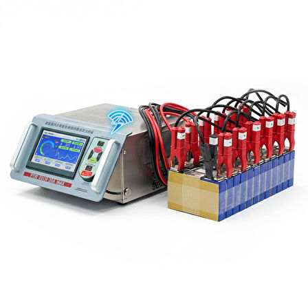 Sunkko D2532 Elektrikli Araç Scooter Bisiklet Lityum Batarya Pil Akü Modülü Dengeleyici Test Cihazı Analizörü