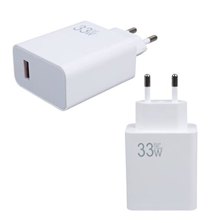 Weko WK-27875 M11 Beyaz 33 Watt Turbo Usb Şarj Başlık Adaptörü