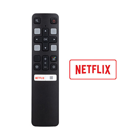Ayt Tcl RC 802V FMR1 Android Tv Netflix Tuşlu Akıllı Lcd Led Tv Kumanda