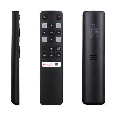 Ayt Tcl RC 802V FMR1 Android Tv Netflix Tuşlu Akıllı Lcd Led Tv Kumanda