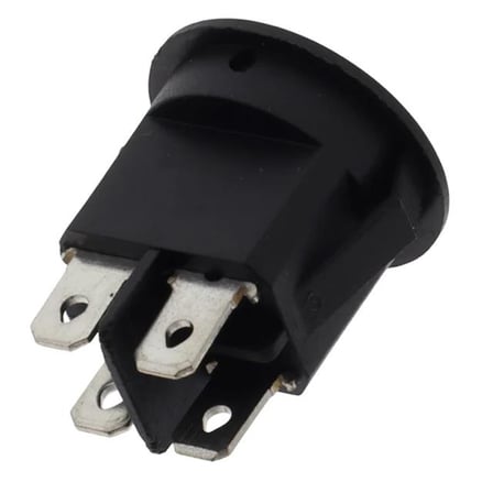 IC-131-4 Yuvarlak Işıklı On-Off Anahtar 4P (5 Adet)