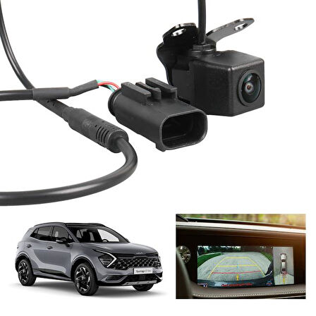 Powermaster PM-25500 Kia Sportage 2011-2016 Geri Görüş Kamerası 2Mp 720P 4Pin Soketli