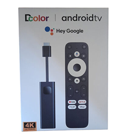 MAGBOX MAGROID GD1 D COLOR LİSANSLI 16 GB HDD 2 GB RAM 4K TV STICK ANDROID