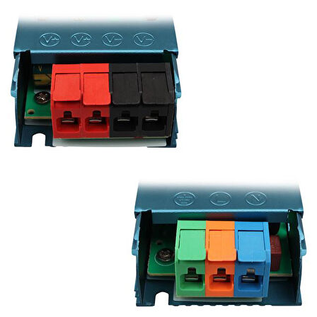 Powermaster PM-26830 12 Volt 10 Amper 120 Watt Slim Metal Kasa Adaptör 208X50x23mm