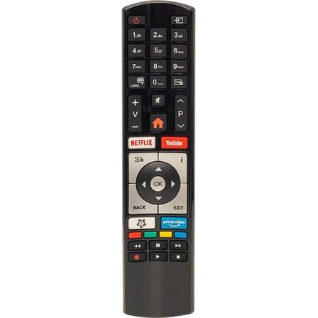 Vestel 43U9510 50U9500 55U9500 - Telefunken TE32269B40Q2D Netflix-Youtube-Prime Video Tuşlu Lcd-Led Tv Kumanda
