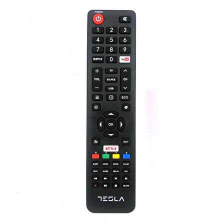 Weko KL Tesla 06-532W54-TLA1XS Youtube-Netflix Tuşlu LCD LED TV Kumanda