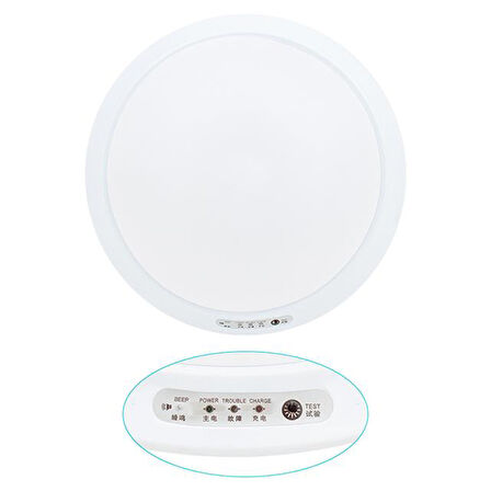 Powermaster PM-7673 95 mm 24 Ledli Şarjlı Tavan Lambası