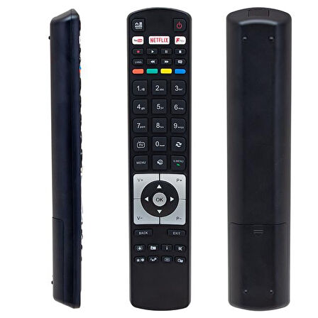 Vestel RC 5118F Black FPlay Netflix-Youtube-Play Tuşlu Lcd-Led Tv Kumanda