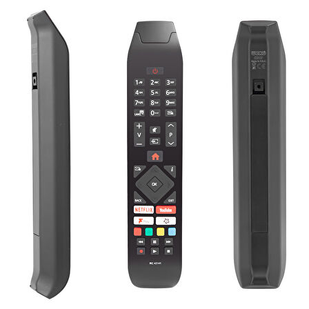 WEKO KL VESTEL RC43141 H0297C NETFLIX-YOUTUBE TUŞLU LCD LED TV KUMANDA