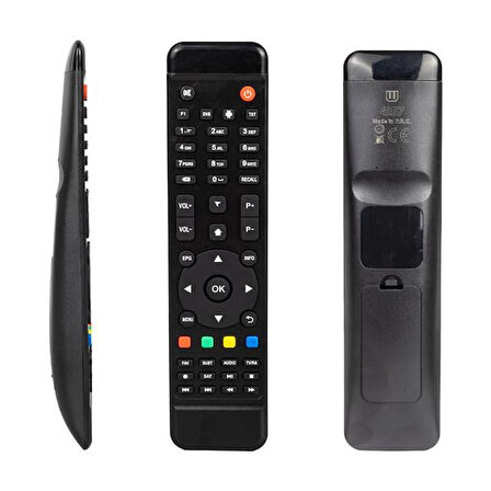 Weko KR Next Quantum 4K+ Android Uydu Alıcı Kumandası 
