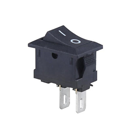 TK 91 IC-120 Yükseltici Anahtarı 2 Pin Siyah 3Amper - 250Volt