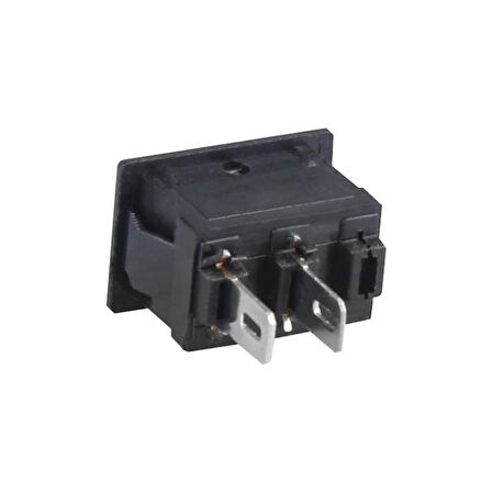 TK 91 IC-120 Yükseltici Anahtarı 2 Pin Siyah 3Amper - 250Volt