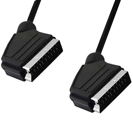 Ayt Scart Scart 1.2 Metre Digiturk Eski Tüplü Tv Televizyon Uydu Kablosu Kablo