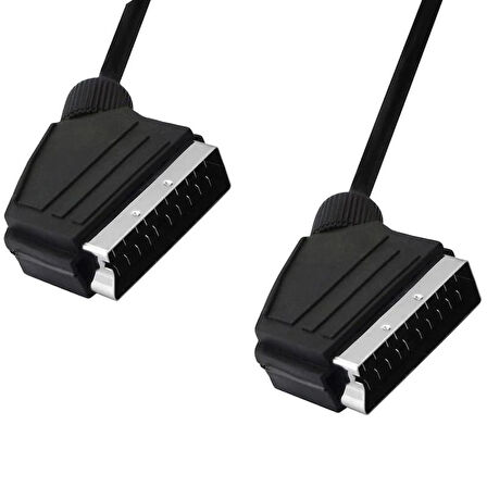 Ayt Scart Scart 1.2 Metre Digiturk Eski Tüplü Tv Televizyon Uydu Kablosu Kablo