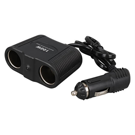 Olesson 1642 12-24V 100 Watt 2'Li Araç Çakmak Çoklayıcı