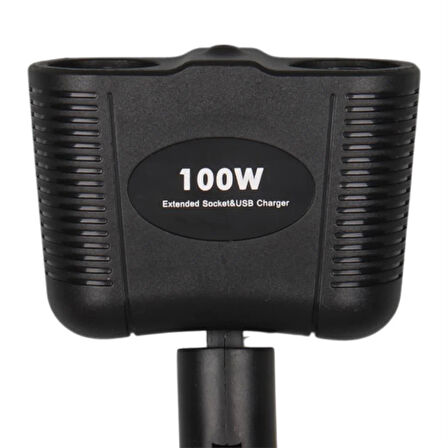 Olesson 1643 12-24V 100 Watt 2'Li Araç Çakmak Çoklayıcı