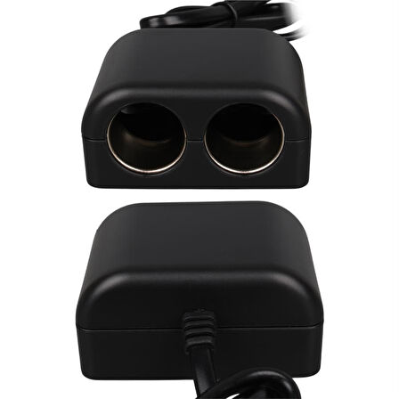 Olesson 1644 12-24V 100 Watt 2'Li Araç Çakmak Çoklayıcı