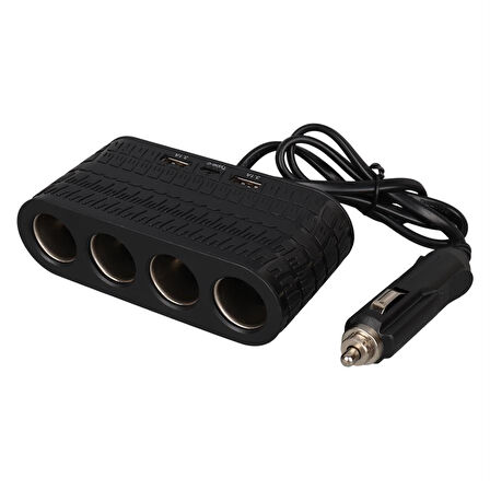 Olesson 1654 12-24V 120 Watt 4'LÜ Araç Çakmak Çoklayıcı