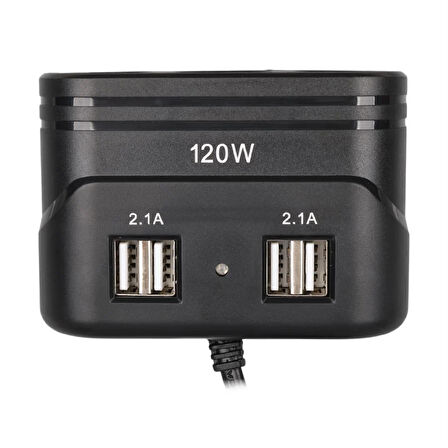 Olesson 1678 12-24V 120 Watt 3'Lü Araç Çakmak Çoklayıcı